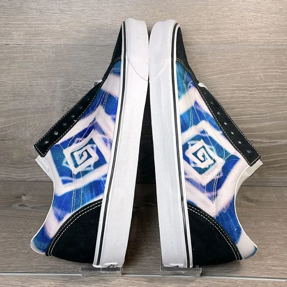Vans Old Skool x Karl Jacob’s Dream Smp Men’s Sz 13 Black Suede Anime Sneakers
